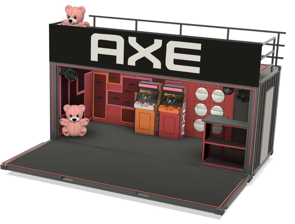 Festivalstand für AXE, Bild 10