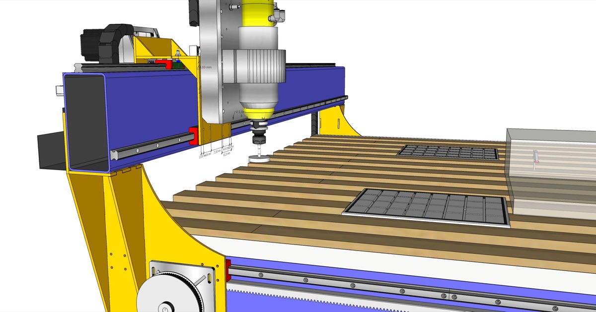 CNC-Portalfräse, Bild 5