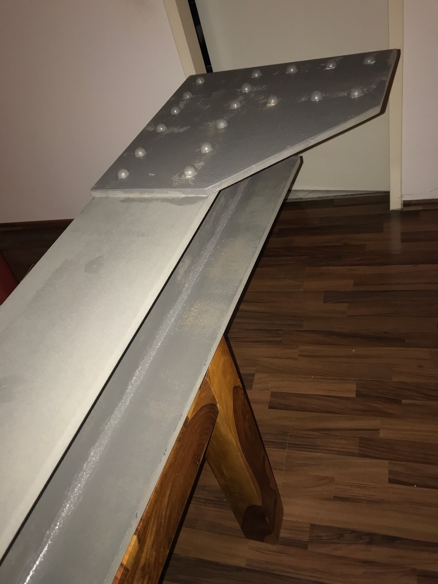 Wandelemente in Stahlträger-Optik, Bild 4