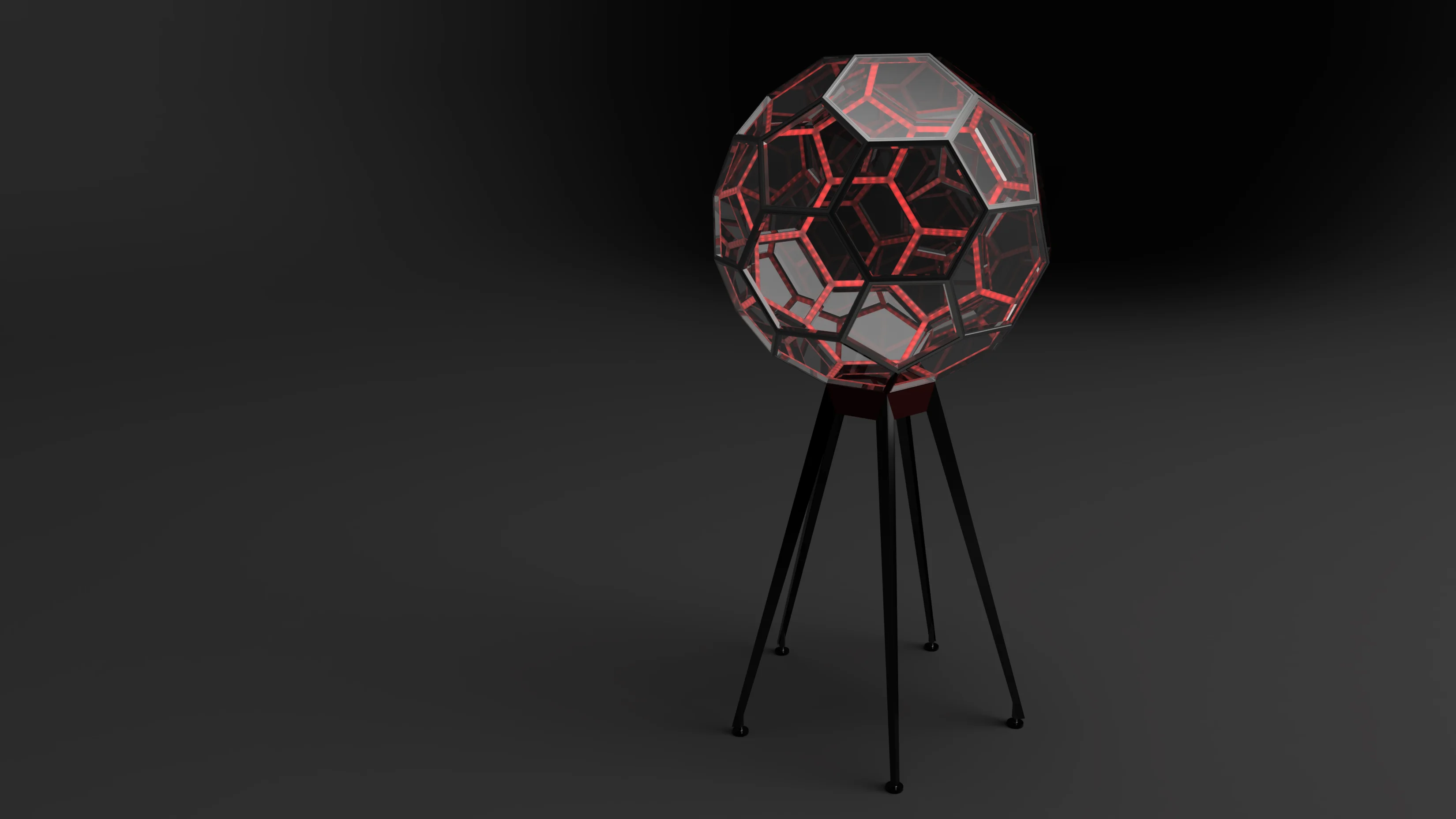 IcosaLED — LED-Kunstinstallation