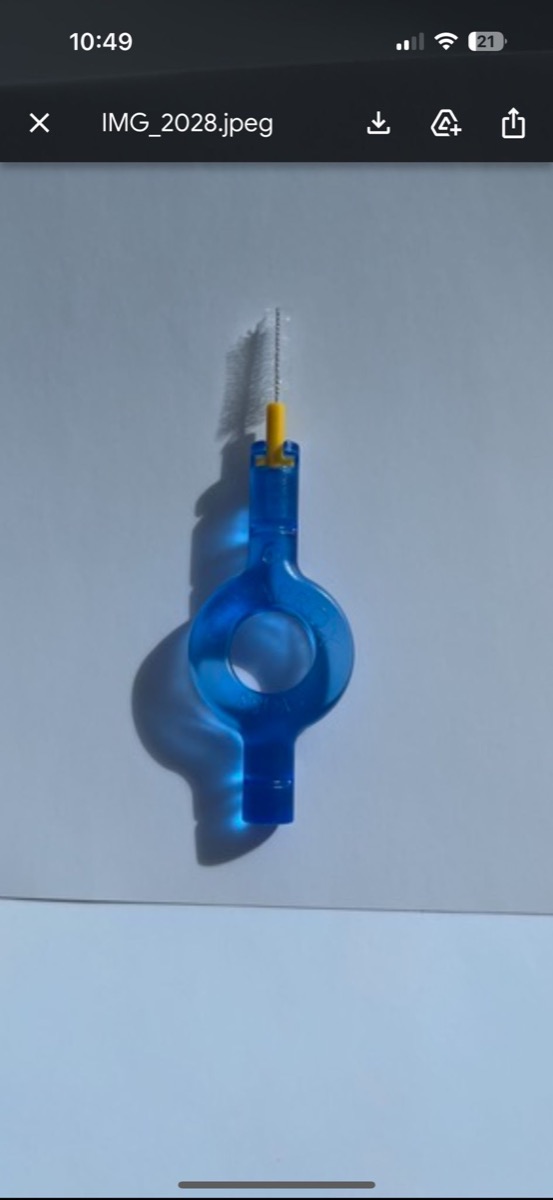 Interdentalbürste als Skulptur, Bild 3